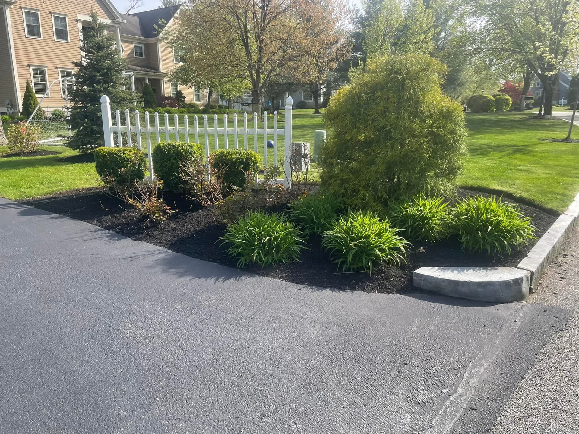 Gallery photos for Enhancing Curb Appeal with Expert Mulch Installation: Image #6