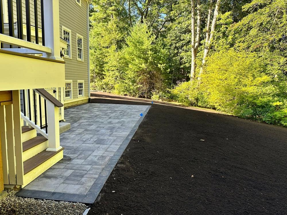 Elegant Paver Patio Installation in Massachusetts